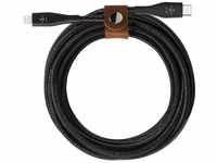 DuraTek Plus Lightning auf USB-C (1,2m) Kabel schwarz