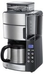 Grind&Brew Dig. Filter-Kaffeemaschine mit integrierter Kaffeem&uuml;hle edelstahl/schwarz