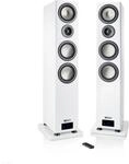 Smart Chrono SL 8 /Paar Standlautsprecher wei&szlig; seidenmatt