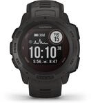Instinct Solar Smartwatch schiefergrau