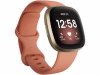 Versa 3 Smartwatch pink clay/soft gold aluminum