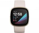 Sense Smartwatch mondwei&szlig;/edelstahl softgold