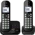 KX-TGC462GB Schnurlostelefon mit Anrufbeantworter schwarz