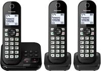 KX-TGC463GB Schnurlostelefon mit Anrufbeantworter schwarz