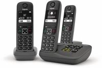 AE690A Trio Schnurlostelefon mit Anrufbeantworter anthrazit