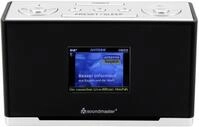UR240SW Uhrenradio silber/schwarz