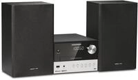 CMS 3000 BT DAB+ Mini-System silber/schwarz