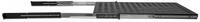 Fachboden 1HE (483x800 mm) schwarz