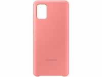 Silicone Cover für Galaxy A51 pink