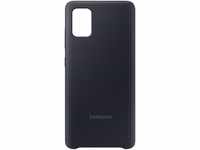 Silicone Cover für Galaxy A51 schwarz
