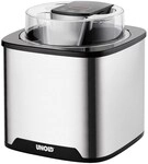 48855 Eismaschine Gelato Eisbereiter edelstahl/schwarz