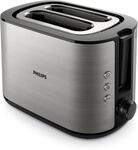 HD2650/90 Viva Kompakt-Toaster edelstahl