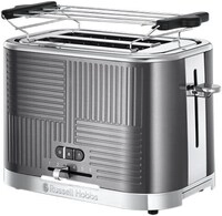 Geo Steel Kompakt-Toaster edelstahl
