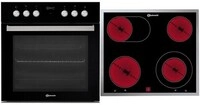 HEKO P500 Herdset schwarz + edelstahl