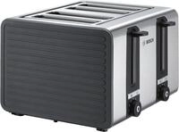 TAT7S45 4-Schlitz Toaster grau/schwarz