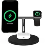 Drahtlos 3-in-1-Ladeger&auml;t mit MagSafe schwarz