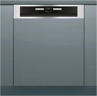 BBO 3O41 PLT Teilintegrierter Einbau-Geschirrsp&uuml;ler 60 cm edelstahl optik