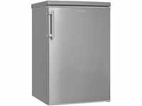 KS 16-4-HE-040D Tischkühlschrank mit Gefrierfach edelstahl-Look / D