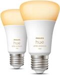 Hue White Ambiance E27 1100 LED-Leuchtmittel 2er Pack