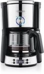KA 4826 Switch Filter-Kaffeemaschine mit Timer schwarz/edelstahl-geb&uuml;rstet