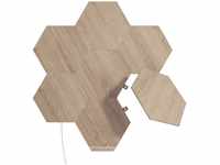 Elements Wood Look Hexagon Starter Kit 7PK Stimmungsleuchte / G