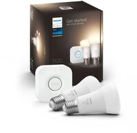 Hue White 9.5W A60 E27 2er Set LED-Leuchtmittel / F Hue White 9.5W A60 E27 2er Set LED-Leuchtmittel / F
