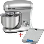 PC-KM 1222 W K&uuml;chenmaschine silber/edelstahl