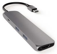 Type-C > HDMI + USB Slim Adapter space gray