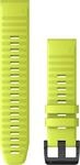 QuickFit Silikonarmband (22mm) f&uuml;r fenix 6/6 Pro gelb/schiefergrau