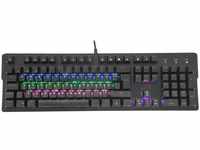 Vela LED Gaming Tastatur schwarz