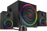 Gravity Carbon 2.1 RGB 2.1 Multimedia-Lautsprecher schwarz