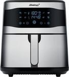 HF 8000 Family Hei&szlig;luft-Fritteuse edelstahl/schwarz