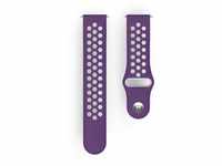 Sportarmband für Fitbit Versa 2/Versa (Lite) grau/lila