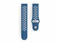 Sportarmband für Fitbit Versa 2/Versa (Lite) blau/grau