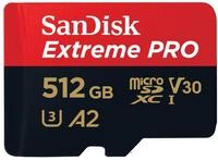 microSDXC Extreme Pro (512GB) Speicherkarte + Adapter