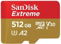 microSDXC Extreme (512GB) Speicherkarte + Adapter