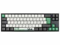 MIYA Pro Panda V2 TKL MX-Brown (DE) Gaming Tastatur schwarz/weiß/grün