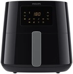 HD9270/70 Airfryer XL Essential Hei&szlig;luft-Fritteuse schwarz/silber