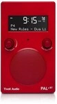 PAL+ BT Kofferradio mit DAB/DAB+ hochglanz rot