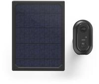 &Uuml;berwachungskamera mit Solar-Panel Outdoor-&Uuml;berwachungskamera