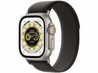 Watch Ultra (49mm) GPS+4G Smartwatch Titan mit Trail Loop Armband (M/L) schwarz/grau