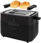 PC-TA 1244 Kompakt-Toaster edelstahl/schwarz