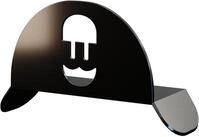 Wandhalterung f&uuml;r Kabel schwarz