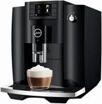 E6 Kaffee-Vollautomat Piano Black (EC), Cappuccino, 15 bar, 1,9 l, schwarz