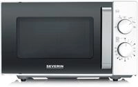 MW 7765 Stand-Solo-Mikrowelle wei&szlig;/schwarz/edelstahl