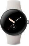 Pixel Watch LTE Smartwatch polished silver/chalk