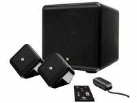 SoundWare XS Digital Cinema 2.1 Multimedia-Lautsprecher hochglanz schwarz