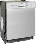 EGSP 6112-EF-030E Teilintegrierter Einbau-Geschirrsp&uuml;ler 60 cm inox