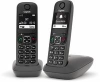 AE690 Duo Schnurlostelefon anthrazit