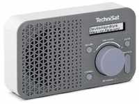 TechniRadio 200 Kofferradio mit DAB/DAB+ Grau/Weiß